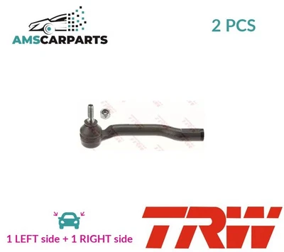 TRACK ROD END RACK END PAIR FRONT OUTER JTE442 TRW 2PCS NEW OE REPLACEMENT - Image 1 of 4