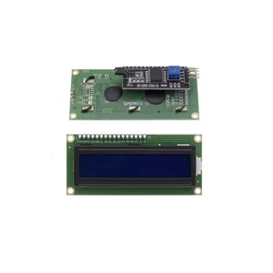 LCD Display Character Lcm BLAU 16x2 1602 + SERIELL I2C / IIC FÜR ARDUINO - Bild 1 von 2
