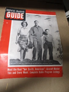 MOVIE RADIO GUIDE Magazine February 28-March 6, 1942 Cover: Robert Young B165 PB - Picture 1 of 4