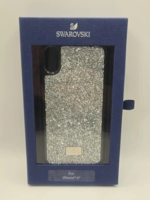Funda Swarovski Glam Rock iPhone X Cristal Nueva Plateada Foto 1 de 3