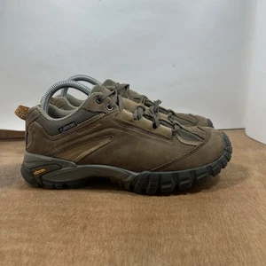 Vasque Mantra Damen Größe 8,5 Wanderschuhe Braun Leder Halbstiefel Vibram 7071 - Bild 1 von 9