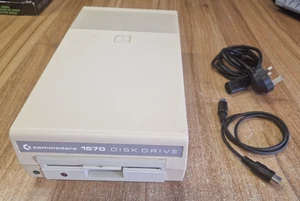 Commodore 1570 ALPS disc drive Fully tested including cables - Photo 1/10