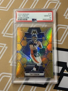 2023 Panini Mosaic Tim Tebow Honeycomb Case Hit SSP Psa 10 - Picture 1 of 1