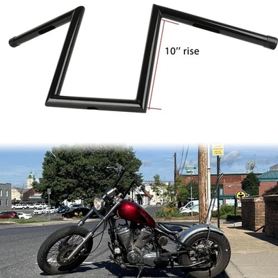 Manillar colgante Ape de 10" de elevación de 1" de EE. UU. para Honda Shadow VT 750 1100 VTX 1300 1800 Foto 1 de 4
