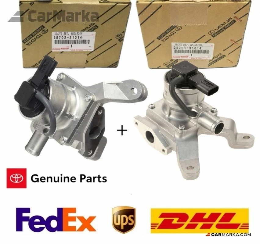 VÁLVULAS DE EMISIÓN DIESTRO Y DERECHO GENUINAS TOYOTA 4Runner Tundra FJ 2570131014 2570231014 Foto 1 de 1