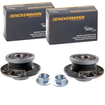 2x DENCKERMANN Kit de Roulement Roue Avant Convient pour Opel Omega Senator + À - Photo 1/3
