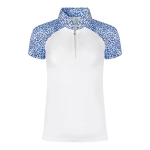 Polo de golf Pure Golf Spirit manga gorra para mujer - zafiro peardrop - Imagen 1 de 9