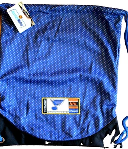 St Louis Blues Cinch TeamTech Cinchbag Rucksack mit Kordel Sporttasche Beuteltasche - Bild 1 von 4