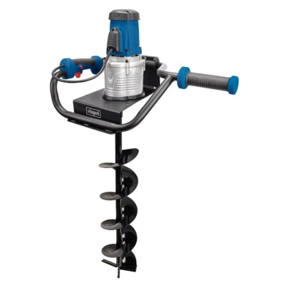 SCHEPPACH Erdbohrer elektrisch Erdlochbohrer Pfahlbohrer EEB1500 inkl 1xBohrer - Bild 1 von 4