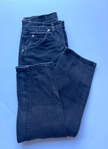WRANGLER JEANS Slim Recto Mujer Negro Cintura 31 Entrepierna 30 Excelente Estado - Imagen 1 de 4