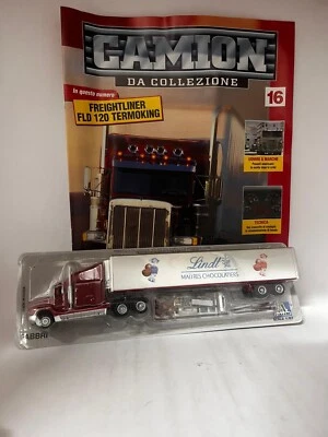 FREIGHTLITER FLD 120 TERMOKING 1:87 USCITA 16 Lindt CAMION DA COLLEZIONE ITALERI - Immagine 1 di 2
