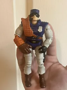 Vintage 1988 Hasbro Cops N Crooks Sgt. Mace Figure - Picture 1 of 2