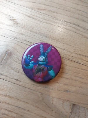 PAX West 2024 Glamrock Bonnie Button Five Nights Freddy’s FNAF 10th BIRTHDAY - Image 1 of 2