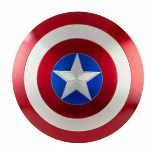Captain America Schild Requisite Handarbeit Replik First Avenger Shield Metallschild - Bild 1 von 3