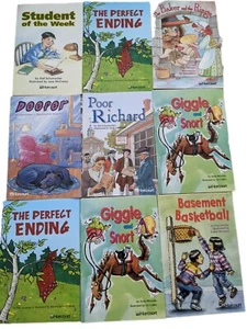 Lot of 9  Harcourt Leveled Readers Level 2-2.5 and 2.5-3 Homeschool Teacher - Picture 1 of 1