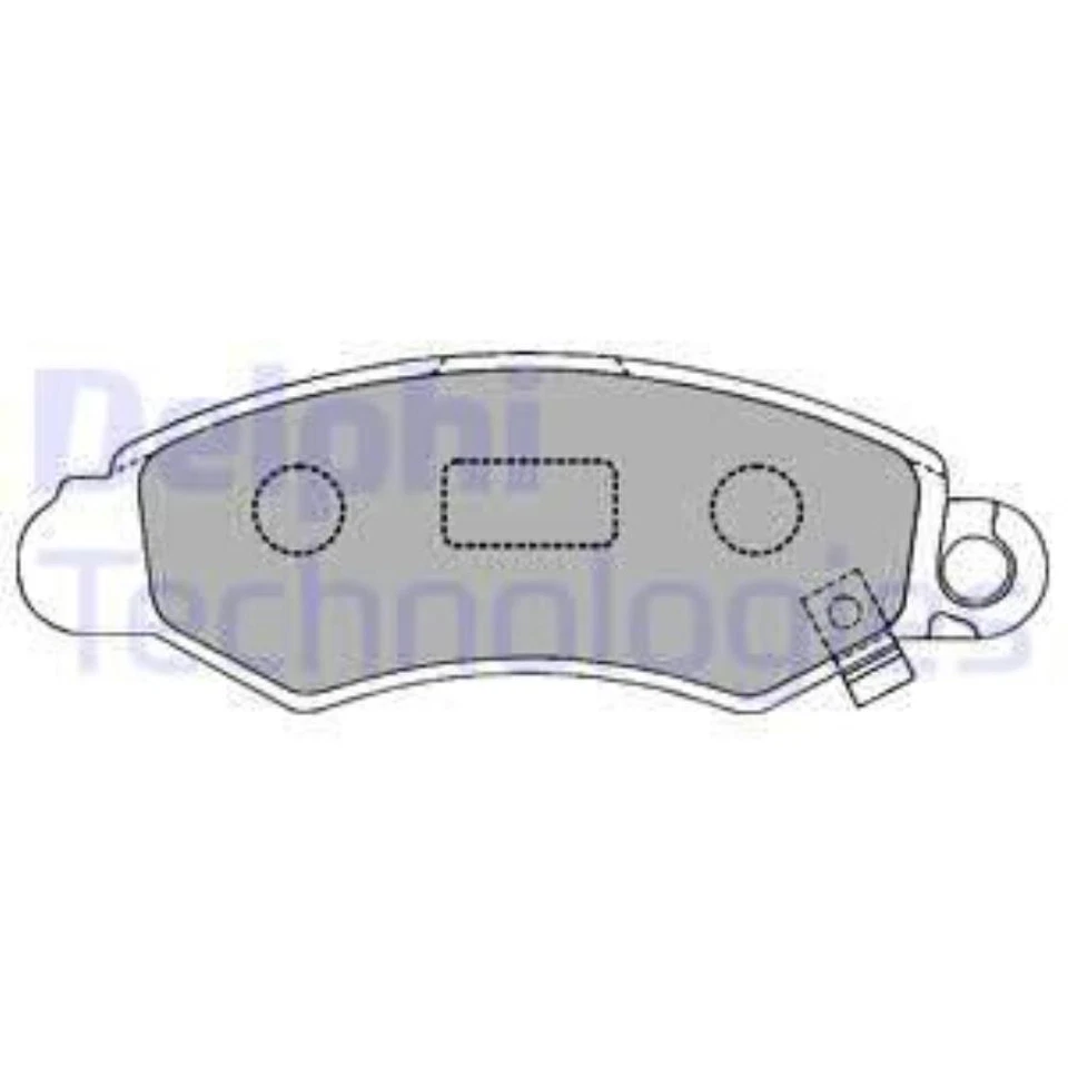 DELPHI Forros de Freno Delantero para Suzuki Swift II Hatchback Subaru Justy III - Imagen 1 de 1