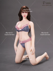 Modellino 1/6 LDDOLL 28L femmina silicone corpo senza cuciture 12" adatto a testa YMtoys i8 - Foto 1 di 10