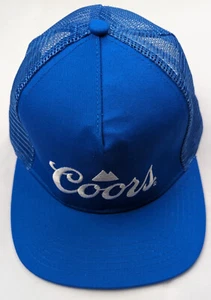COORS BLUE CAP HAT NEW COLLECTORS EB00488 BIN 013 - Picture 1 of 5