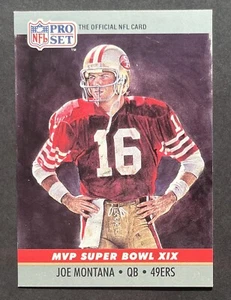Joe Montana 1990 Pro Set Super Bowl XIX MVP #19 - Picture 1 of 2