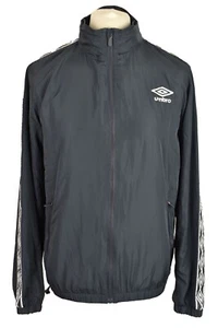 UMBRO Grey Windcheater Jacket size S Mens Full Zip Outdoors Outerwear Menswear - Picture 1 of 5