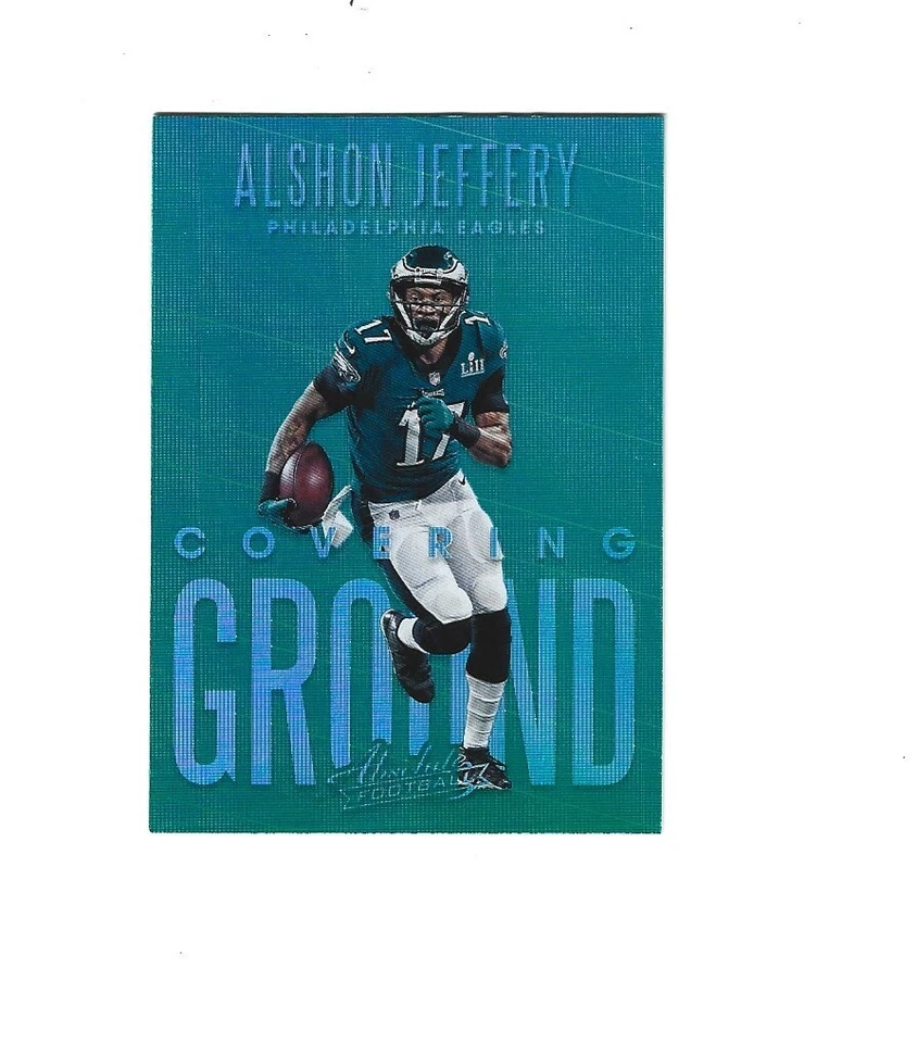 2018 Absolute Covering Ground #13 Alshon Jeffery PHILADELPHIA   EAGLES - Image 1 of 1