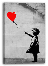 Toile/Cadres Banksy - Balloon Girl Girl avec ballon High-Graffiti Graffiti Stre