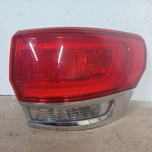 2014 2015 2016 2017 2018 Jeep Grand Cherokee Right Tail Light Chrome OEM (114) - Picture 1 of 10
