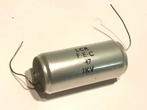 470nF .47uF 1kV 1000v LCR F.E.C. METALLISIERTER POLYESTER KONDENSATOR fcb12.31 - Bild 1 von 1