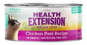 Health Extension Wet Cat Food, Grain-Free, Includes Chicken Pate Recipe, Nutr... - Picture 1 of 5