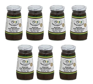 7 Pack Jamaican Country Style JCS Boston Jerk Seasoning - Very Hot & Spicy 10 oz - Picture 1 of 24