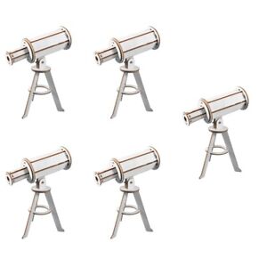  Set of 5 Kids Toy Wooden Jigsaw Puzzles for Astronomical Telescope
