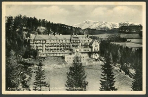 AK Semmering,1943-44,Heeres-Kur-Lazarett mit Schneeberg, RLM - Bild 1 von 2