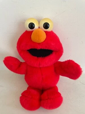 泰科芝麻街 1997 年复古 Tickle Me Elmo 会说话的毛绒娃娃 15 — 第 1/4 张图片