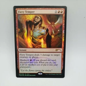 Fiery Temper Foil x1 - Friday Night Magic FNM: Promos - MTG - Near Mint  - Bild 1 von 5