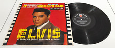 Elvis' It happened at the worlds fair MONO RCA VICTOR album RD 7565 RED SPOT