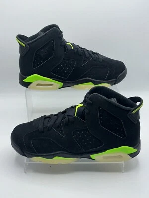 Air Jordan 6 Retro (GS) Size 6.5Y/Wmns 8 Electric Green 384665-003 - Image 1 of 4