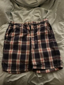 American Eagle Prep Fit Herren 32 karierte Shorts Top Zustand - Bild 1 von 7