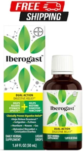 Iberogast Dual Action Digestive Relief, Daily Herbal Supplement, Supports Gut He - Picture 1 of 7