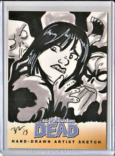 WALKING DEAD CRYPTOZOIC COMIC 2 SKETCH MARY BELLAMY