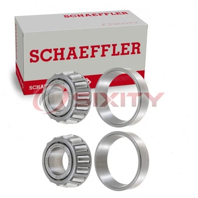 Rodamientos de rueda exteriores delanteros Schaeffler 2 piezas para Ford Country Sedán 1960 3,6 L ms Foto 1 de 4