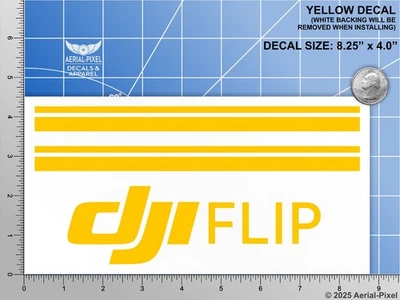 DJI Flip Drone Case Decal  for Nanuk Pelican GoProfessional GPC & More - Image 1 of 3