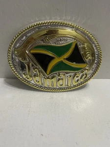 - Große Gürtelschnalle mit Thema Jamaica Island - Bild 1 von 3