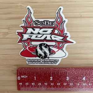 NO FEAR SoBe Super Energy Supplement Skateboarding, Surfing Decal/ Sticker - Picture 1 of 5