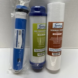 Ispring Water Systems Reverse Osmosis Element Mc7 Carbon Fg15 Sediment Fp15 - Picture 1 of 4