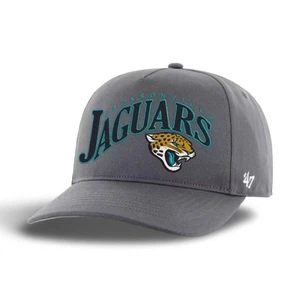 '47 Forty Seven Jacksonville Jaguars Wave Hitch Adjustable Hat - Gray - Picture 1 of 5