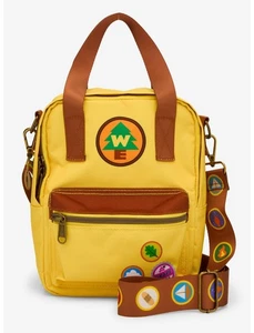 Borsa a tracolla Loungefly Disney Pixar Up Russel Wilderness Explorer nuova con etichette - Foto 1 di 4