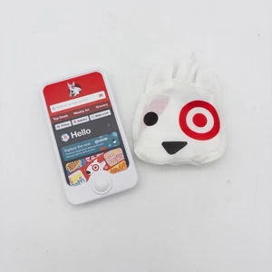 New!Target Toy Shopping Basket Replacement Pieces Bullseye Bag + Play Toy Phone - Picture 1 of 6