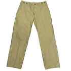 Vintage C.C. Filson Dry Tin Cloth Pants Men's 34x30 Khaki Cotton Style 79 USA
