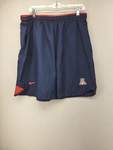 NIKE DRI-FIT ARIZONA WILDCATS MEN'S SHORTS BLUE XX-LARGE 2XL ATHLETIC BASKETBALL Cover