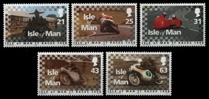 Isla de Man 1998 - Mi-Nr. 769-773 ** - Estampillada sin montar o nunca montada - Motocicletas / Motocicletas - Imagen 1 de 1